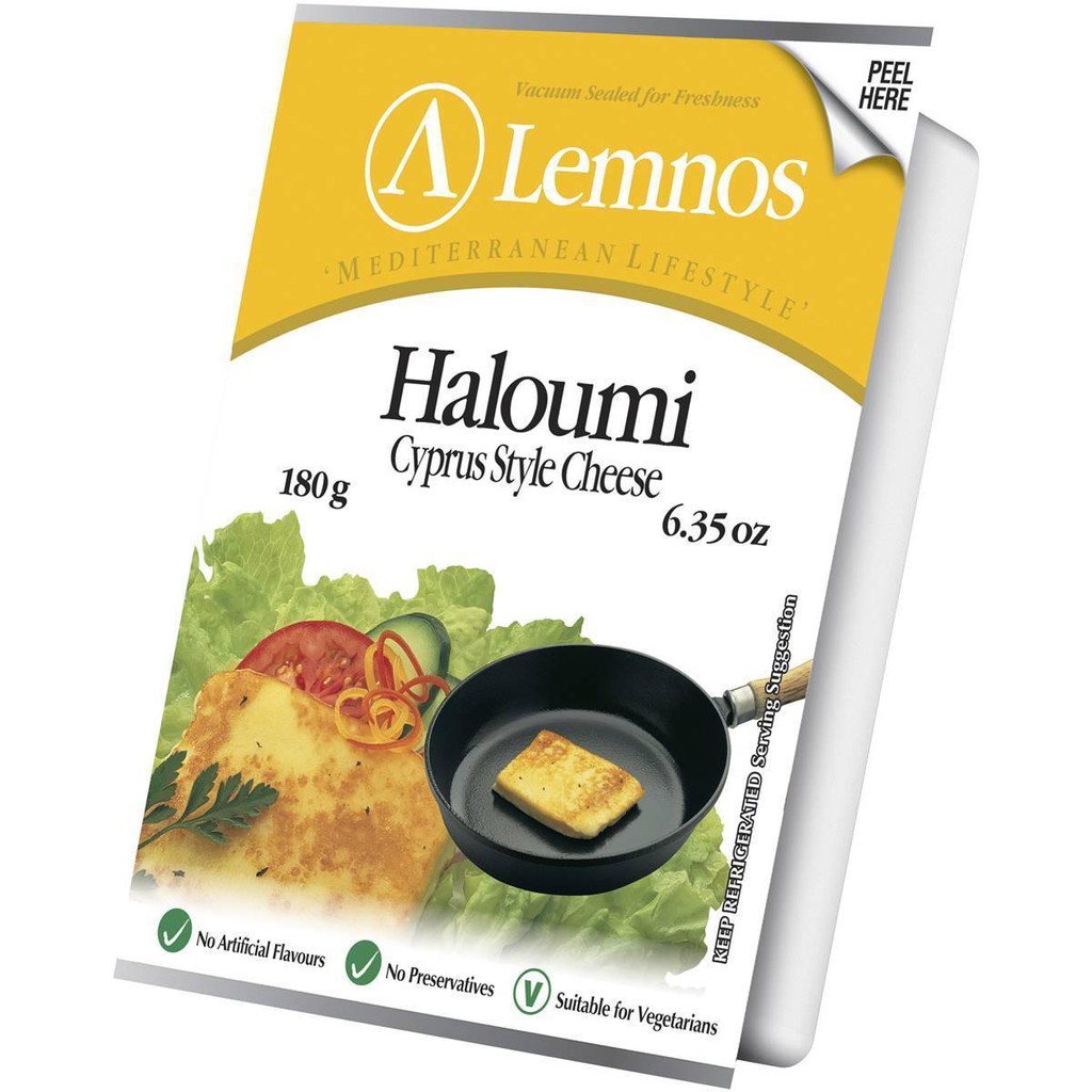 

LEMNOS HALOUMI CYPRUS STYLE CHEESE 180GR