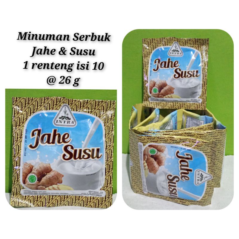 

Jahe Susu Renteng - 26 g x 10 sachet