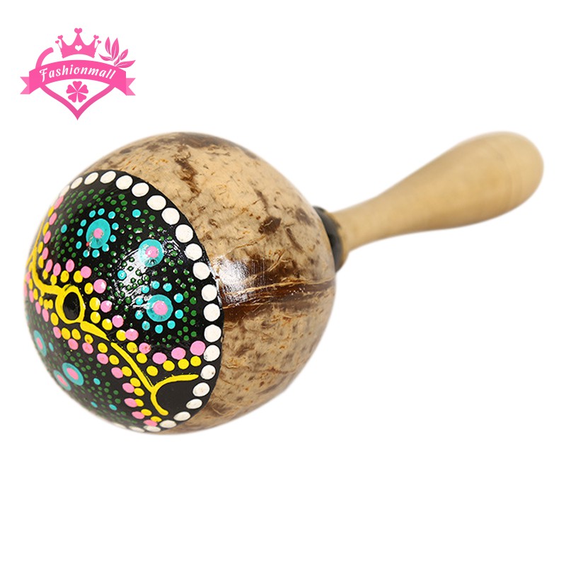 Alat Musik Marakas Marakas Bentuk Cangkang Kelapa Shopee Indonesia