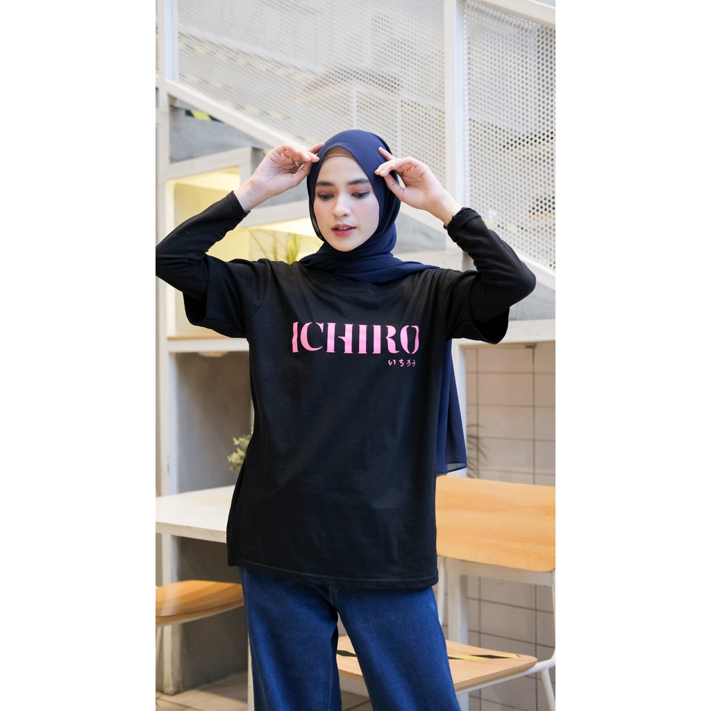 AFI - EC - Kaos Oversize Ichiro Black REAL KATUN