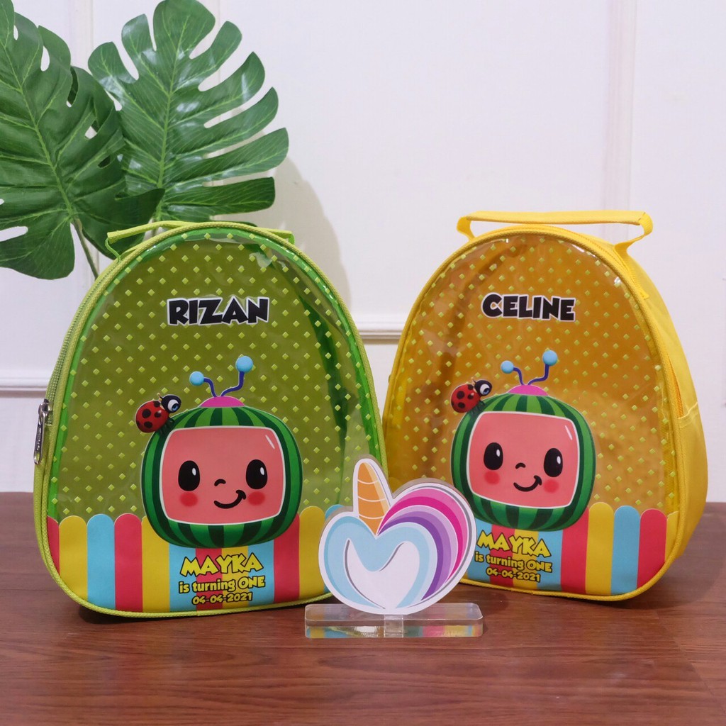 

TENTENG TELUR (0354) / TAS ULTAH / SOUVENIR PROMOSI / POUCH SKINCARE / AQIQAH / TASYAKURAN / MANYUE
