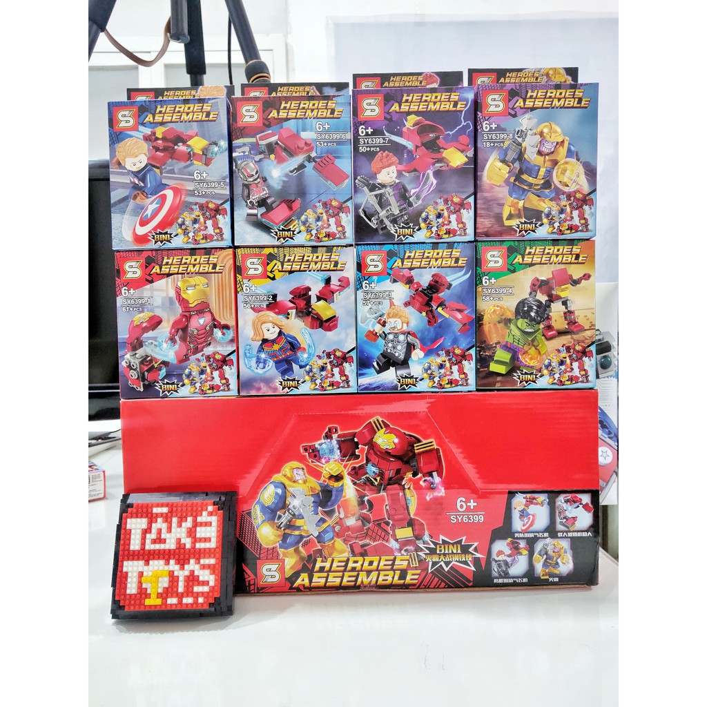 SY 6399 - 7in1 Avengers + Thanos
