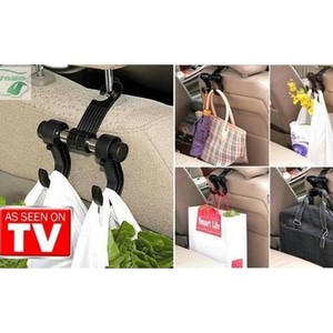 ⭐️ Jendela Kosmetik ⭐️Gantungan Barang Kantong  Tas Belanja Mobil Portable Car Hanger Gantungan Belakang Mobil / JK 1