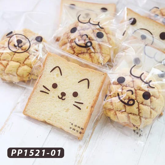 

Packaging Plastik Roti PP1521-01 / Kemasan Bungkus Plastik Kue/Donat
