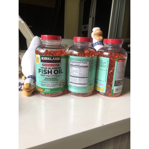 KirklandSignatureWildAlaskanFishOil1400mg