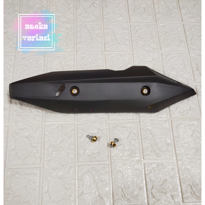 Cover Pelindung Knalpot Vario all new 125-150 free baut 2pcs