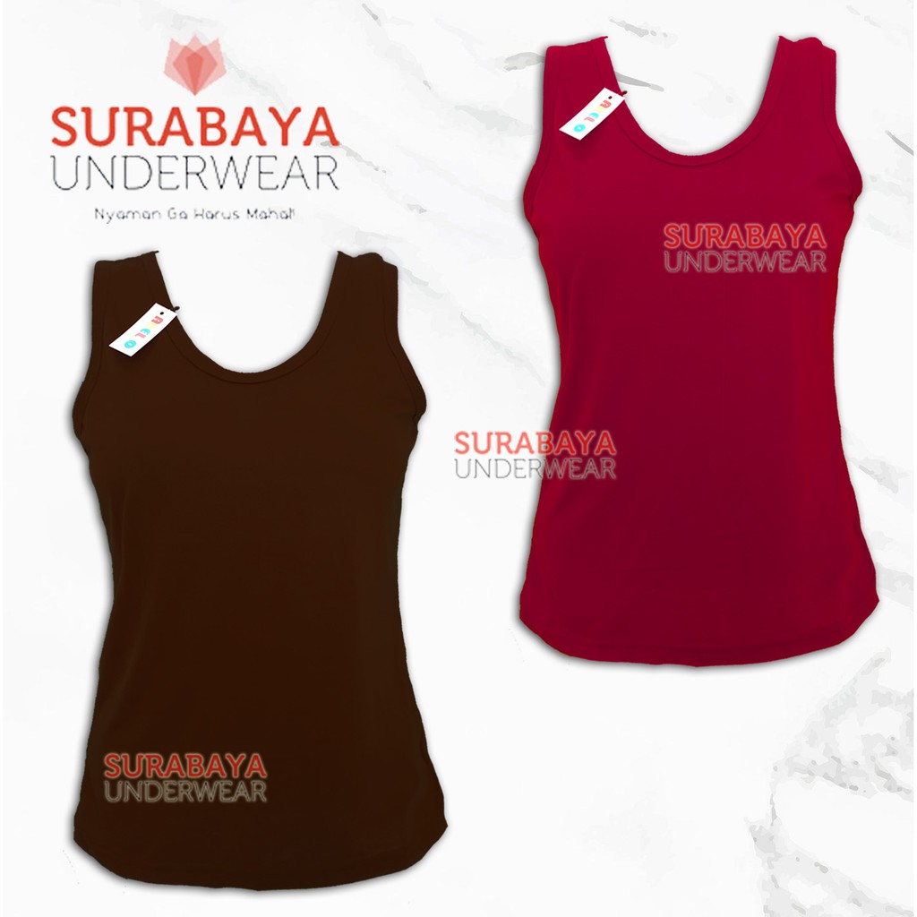 TANKTOP / KAUS DALAM KATUN POLOS TALI BESAR-2
