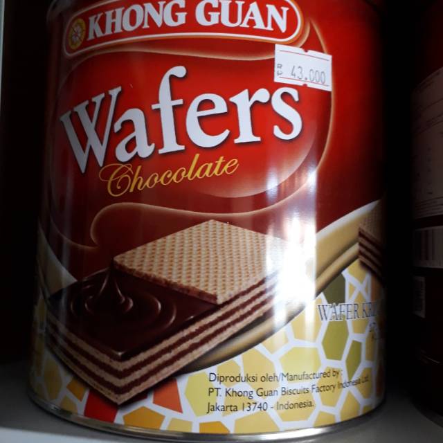 

Wafer coklat khong ghuan