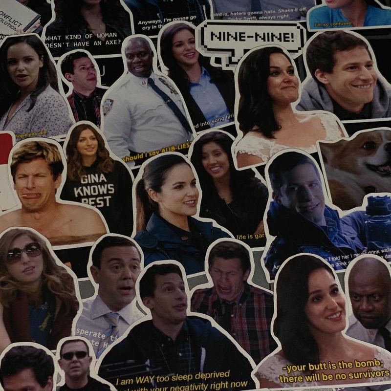 

brooklyn nine-nine / b99 / brooklyn 99 special stickers