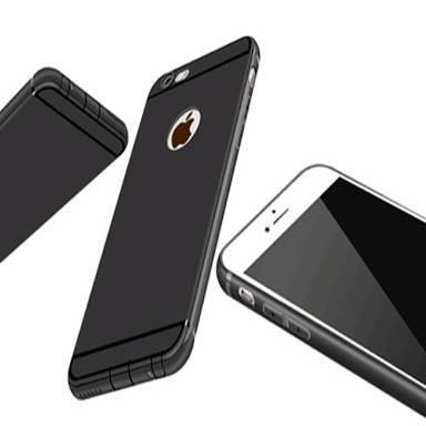 SoftCase Black Matte iPhone 5/5S/5G/SoftCase/Full Black/SoftCase