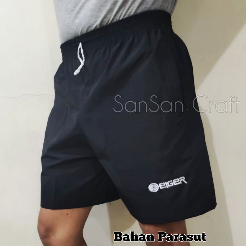 Celana Kolor Pendek Pria Bahan Parasut