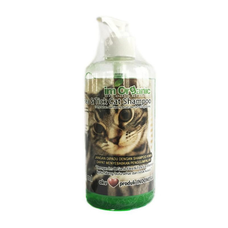 im organic Flea and Tick Cat Shampo 500ml | Shampo im organik Kutu Kucing