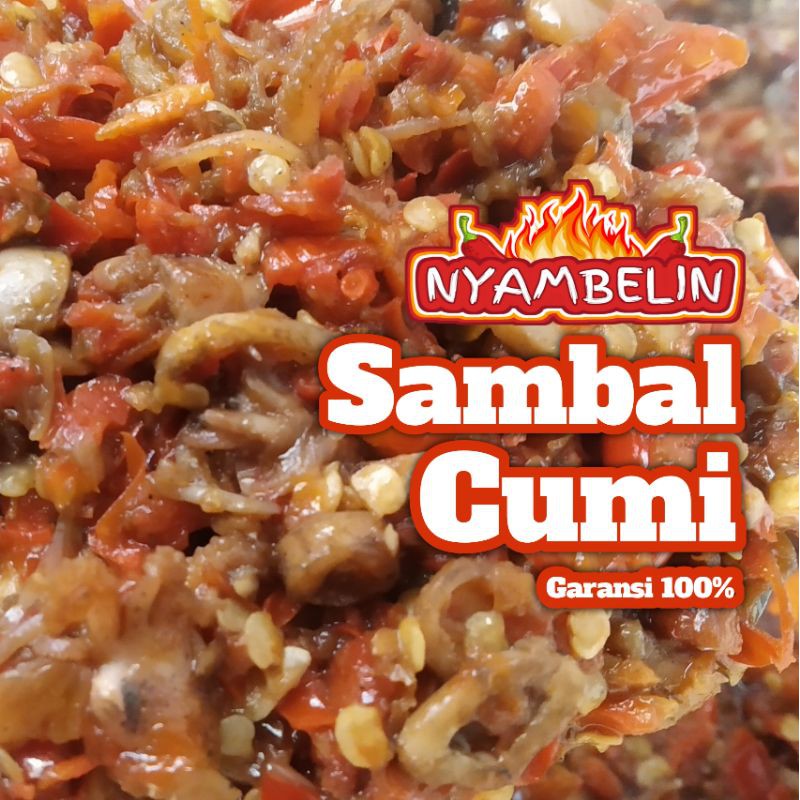 SAMBAL CUMI BAJAK BAWANG MERCON IJO TERASI SACHET NYAMBELIN RAJANYA SAMBAL PRAKTIS