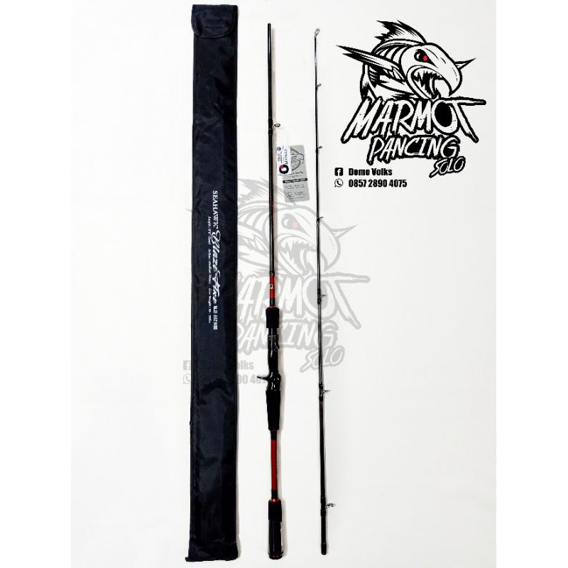 ROD JORAN BC SEAHAWK BLAZE FIRE BLZF 662MHB 198CM RING FUJI