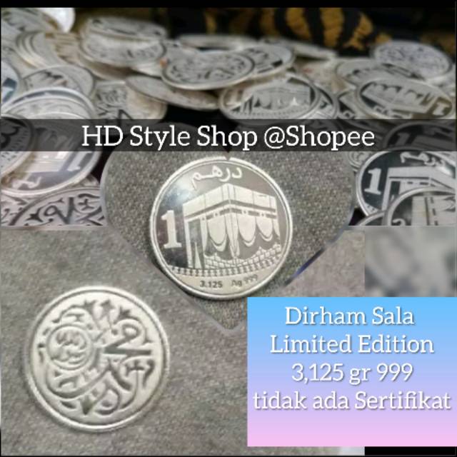 DIRHAM SALA KA'BAH BUKAN DIRHAM IMN BUKAN WAKALA 999 PERAK ANTAM
