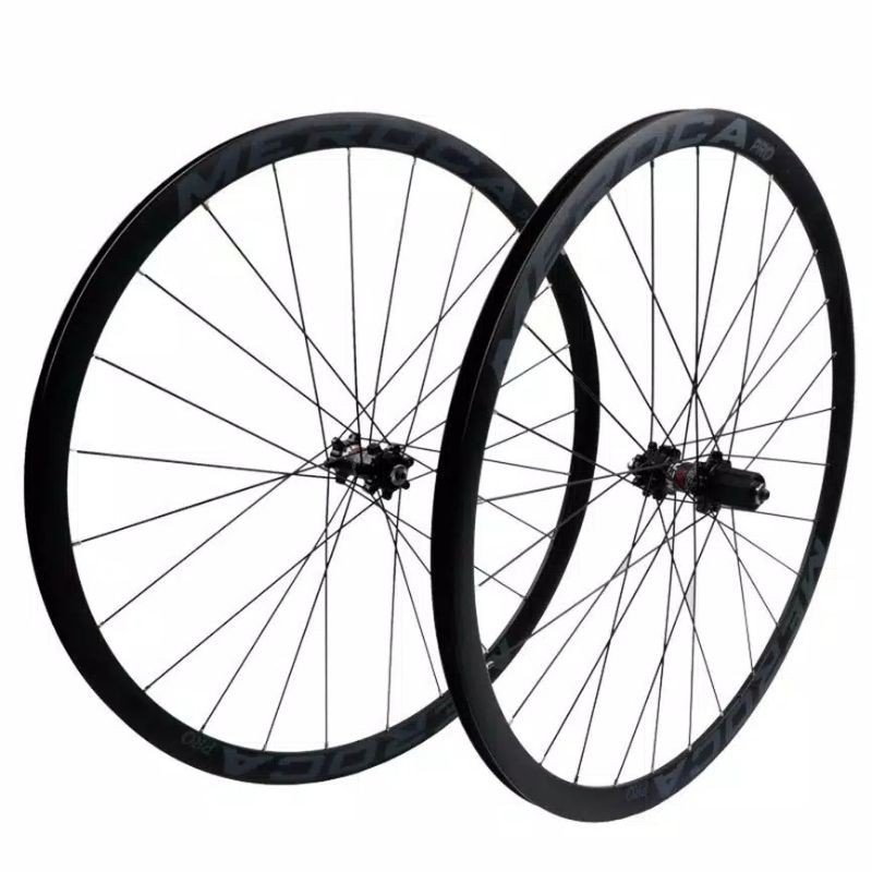 WHELLSET / RIMS ALLOY 700C DISC ROAD BIKE FIXED GEAR RIM 30MM  100/135 11 KECEPATAN