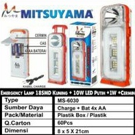 Lampu emergency Mitsuyama Ms-6030
