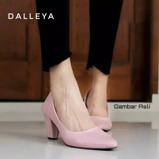 BONAY SILKY - Dalleya Shoes sepatu high Heels pantofel kerja kantor wanita simple casual-4