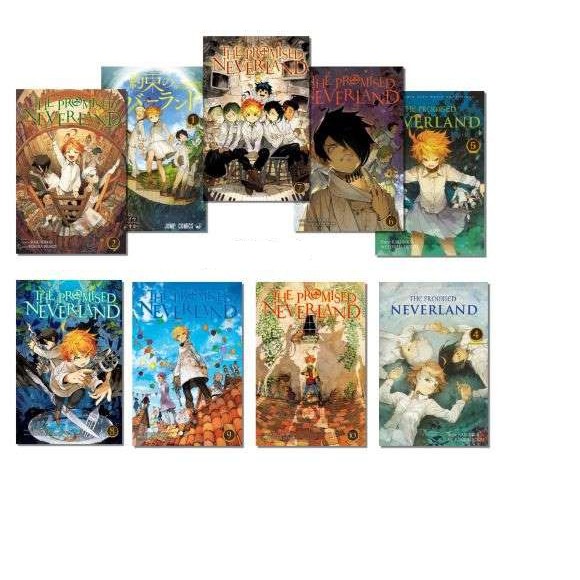 Komik The Promised Neverland Yakusoku no Neverland Semua Volume Lengkap (01 - 17)