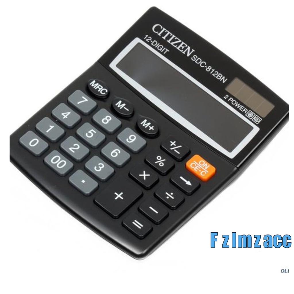

Kalkulator Citizen type CT812-BN CT 812 12 12 DIGIT