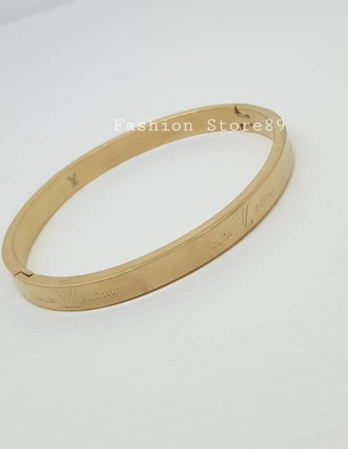 Gelang bangle import gelang titanium gold white gelang bangkok import Antikarat