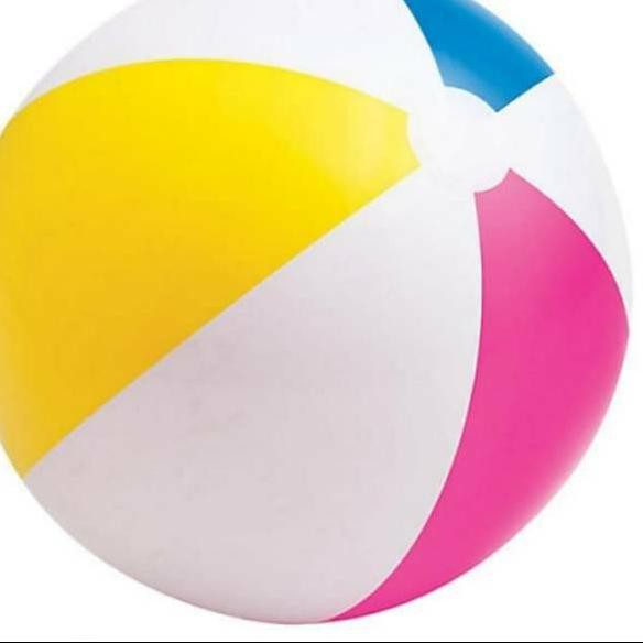 Koleksi Terbaru.. Intex 59030 - bola pantai renang - inflatable beach ball 61 cm - bola pantai intex