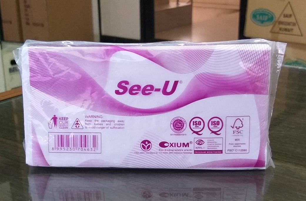 See-u Travel Pack Tissue 50 Sheets