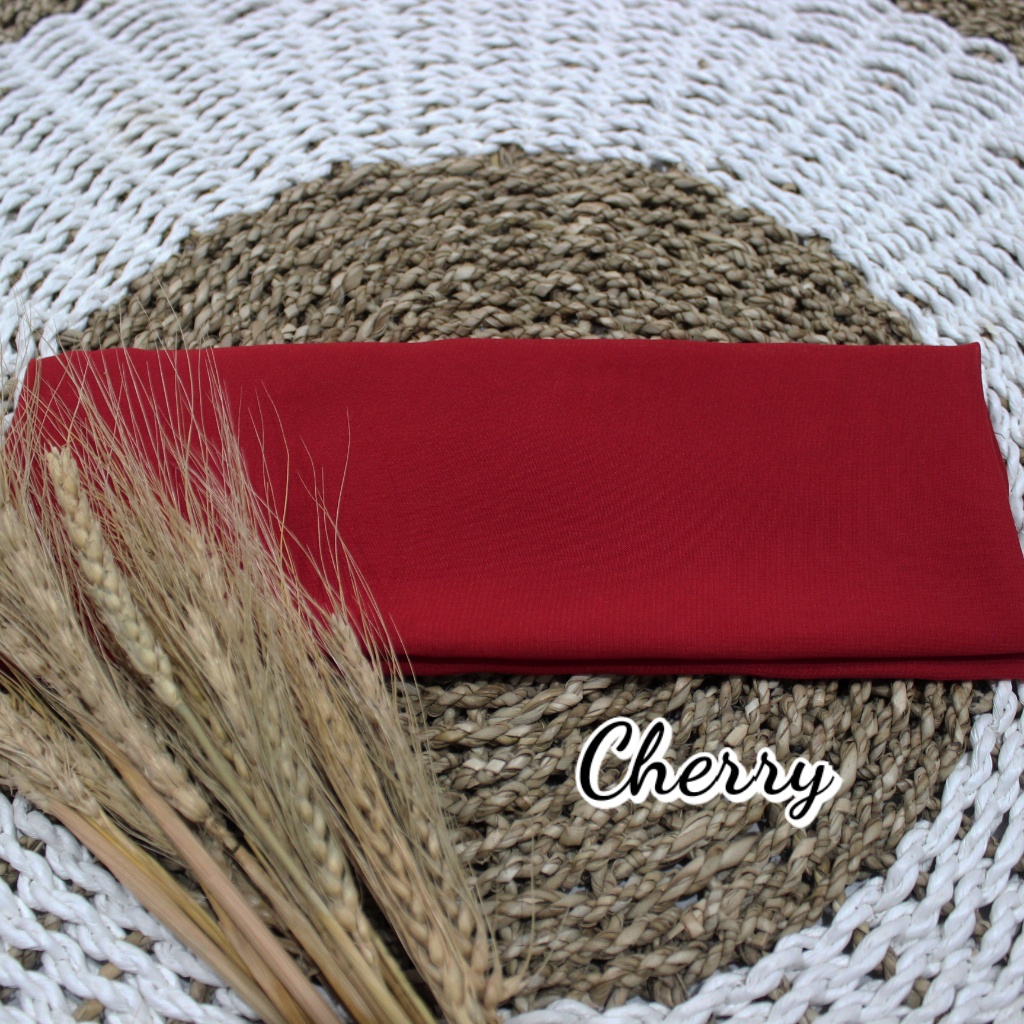 Selendang Sifon Hycon / Senteng 2.4m/ Selendang Bali / Senteng-Cherry