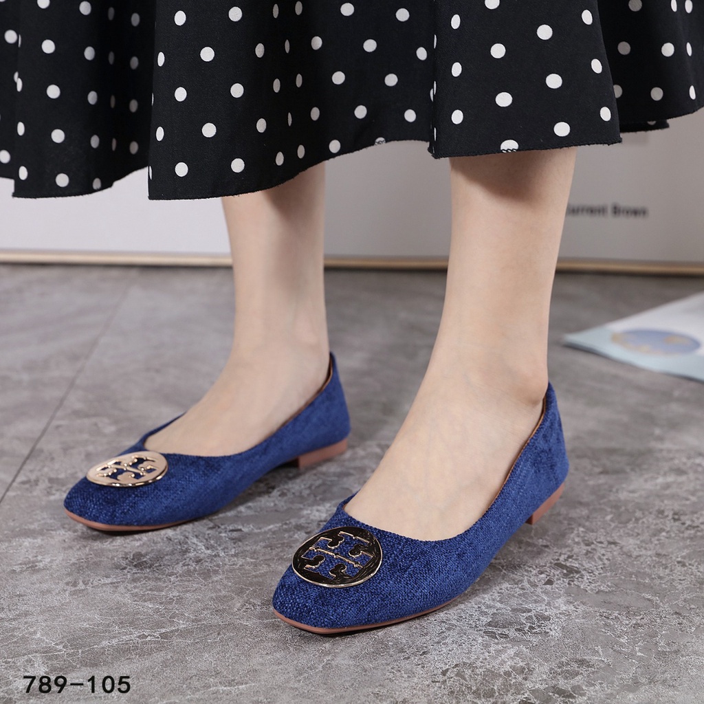 Canvas Ballet Flat Shoes 789-105