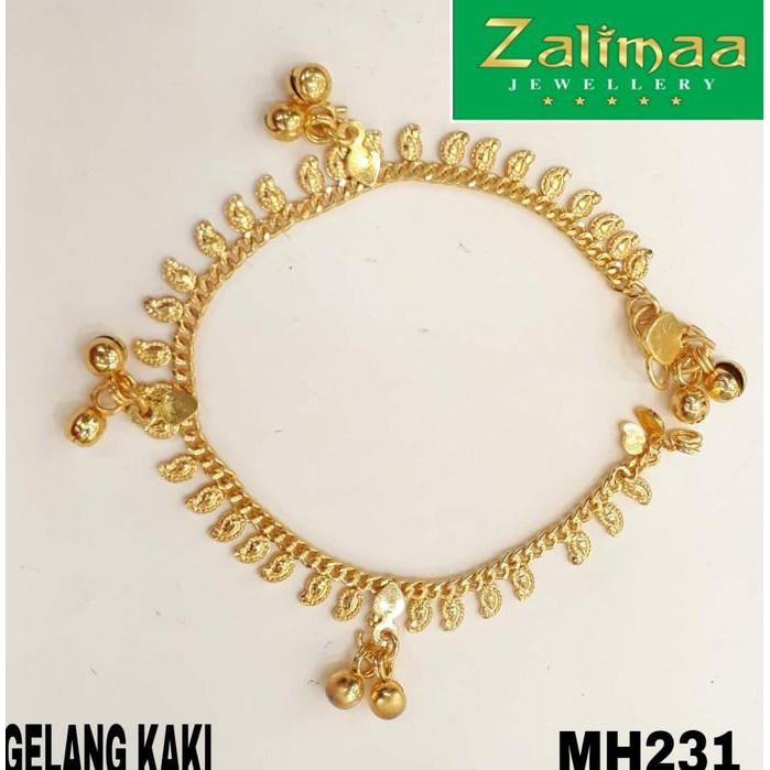 Gelang Kaki India / Gelang Kaki Dewasa /Aksesoris Wanita