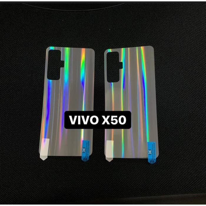 VIVO X50 / X50 PRO BACK SKIN AURORA ANTI GORES BELAKANG