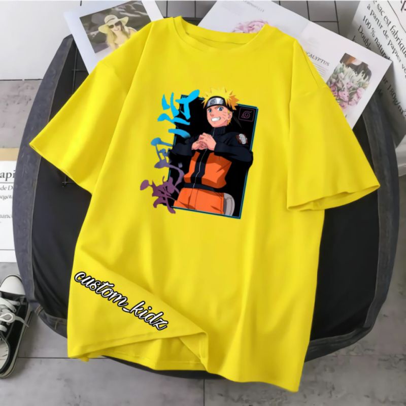 NARUTO TERBARU KAOS ANAK COWOK BAHAN PREMIUM