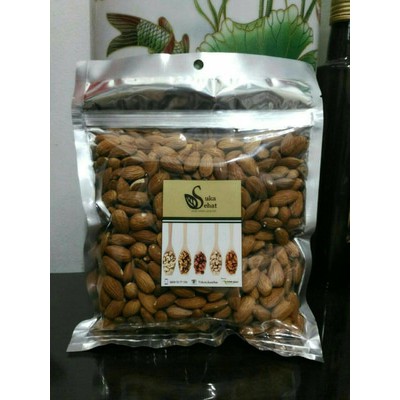 

Raw Almond Organic / Kacang Almond Kulit Utuh -1kg