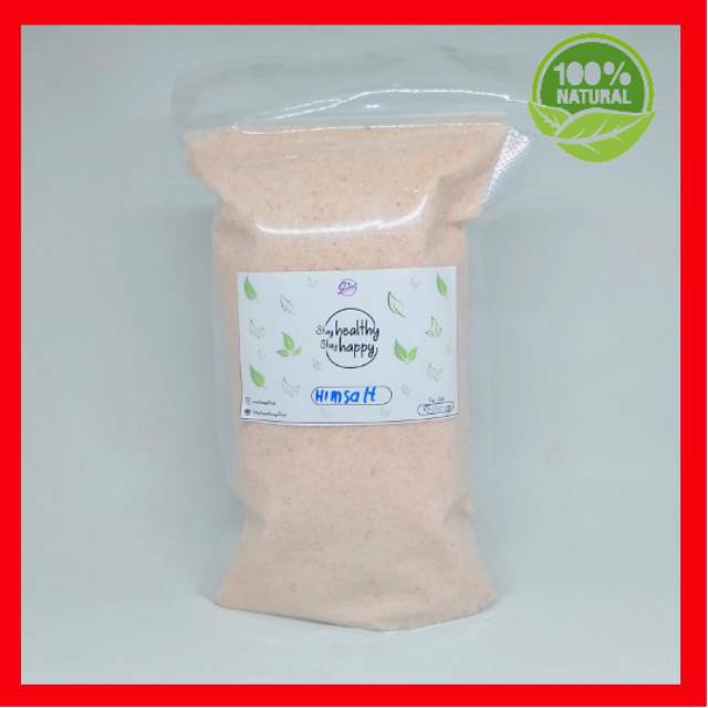 

PROMO Garam Himalaya JSR Pink Himalayan Salt Himsalt Diet Detox Penyedap Rasa Alami 100g