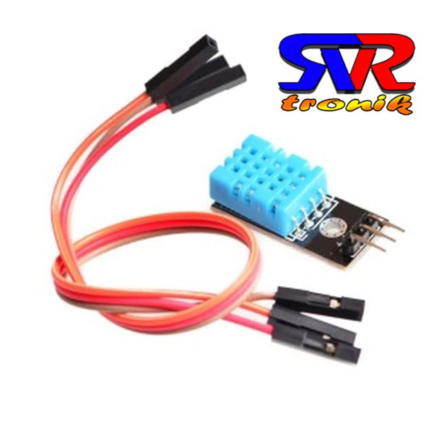 DHT11 Sensor Kelembaban Suhu Humidity Temperature DHT-11 Arduino