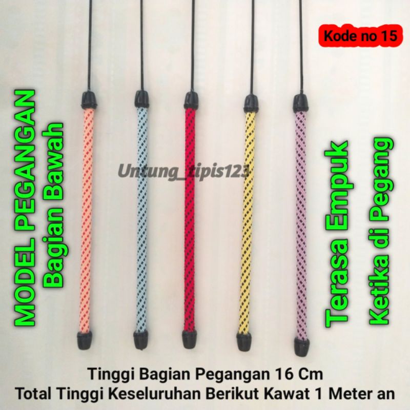 Stik mainan kucing kawat panjang 1 meter Cat toys teaser tongkat kucing