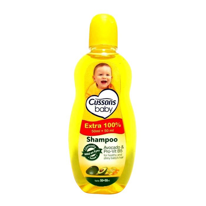 Cussons Baby Avocado Oil &amp; Pro-Vit B5 Shampoo 50ml + 50ml