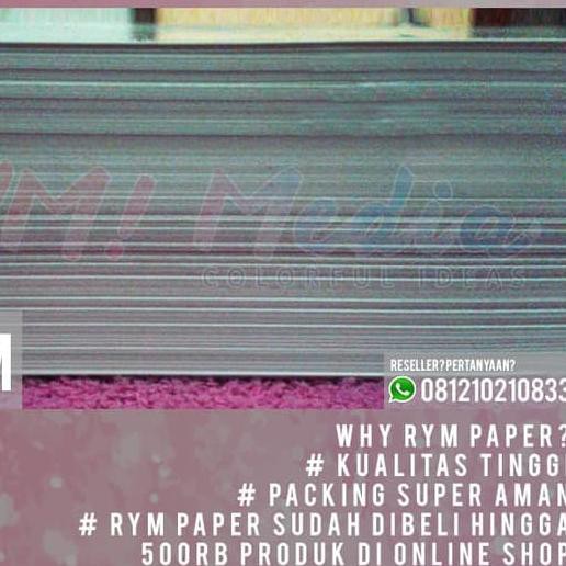 

➽ Kertas Art Paper 120gsm A4 (1 Rim/500 lembar) ◘