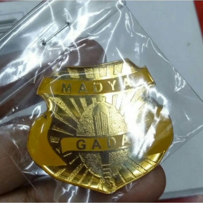 Pin GADA MADYA (Pin Satpam Model Magnet)