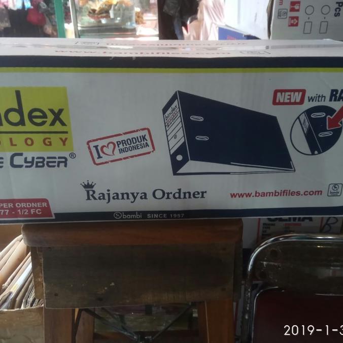 

((READY COD)) Ordner Bindex 777 1/2 Folio hitam PROMOKode 3974