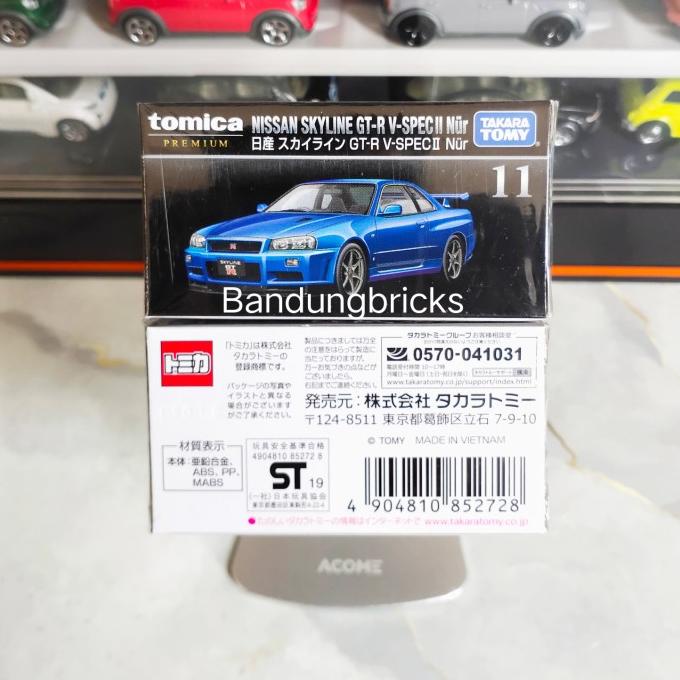 .........] Tomica Premium 11 Nissan Skyline GTR V Spec II Nur New Box