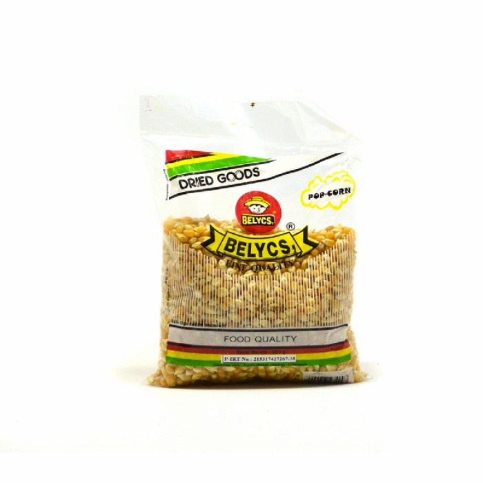 

belycs pop corn 500gr - jagung untuk popcorn