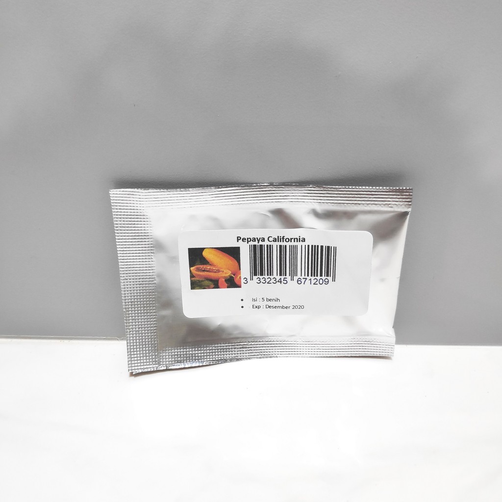 Bibit Benih Pepaya California F1 Biji Unggul Murah Ecer