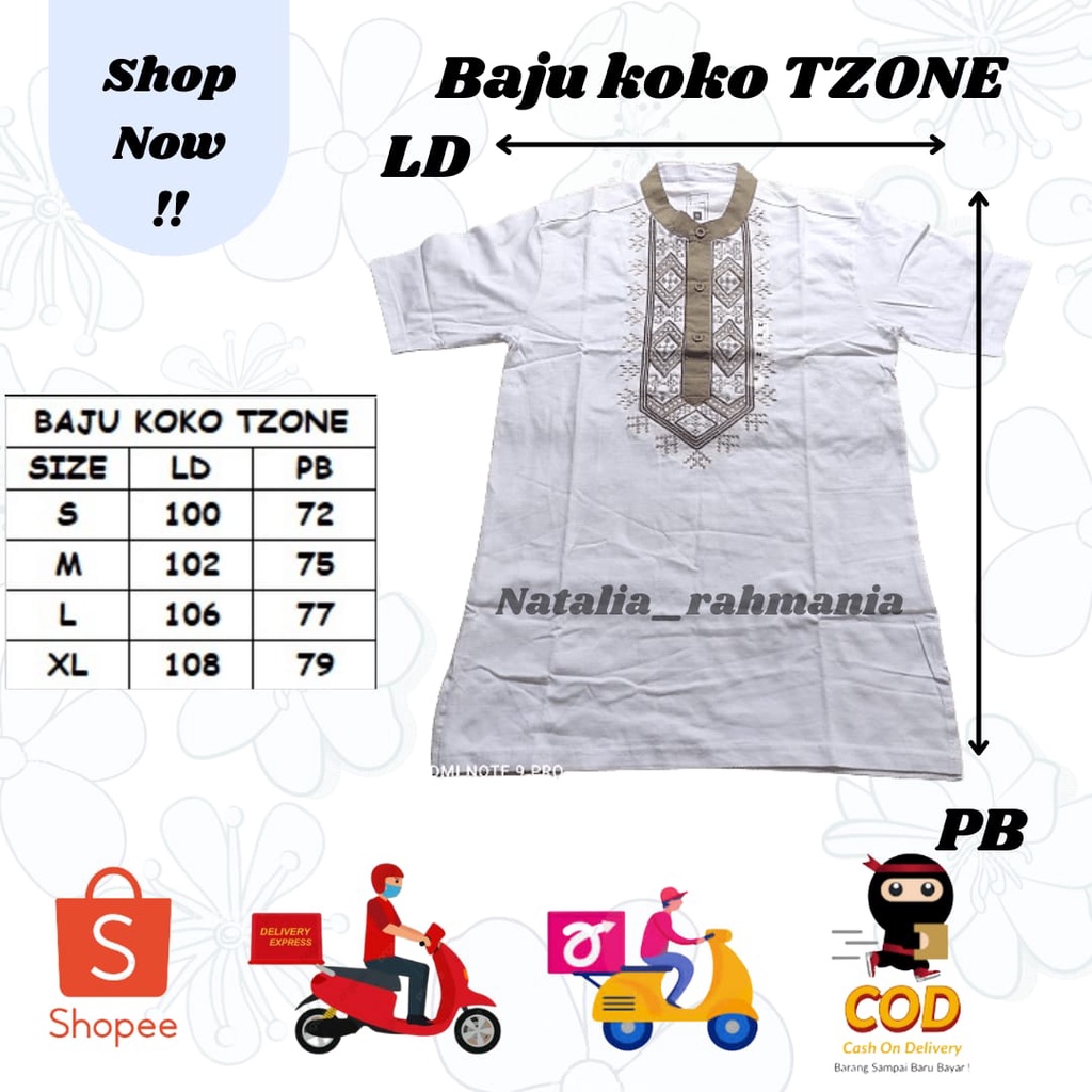 Baju koko pria dewasa T-ZONE