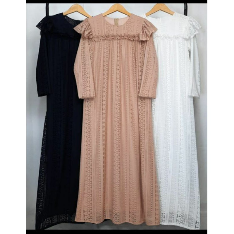 Maxy brukat tile / Maxy brukat /Gamis brukat tile
