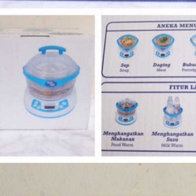 Jual murah baby safe 10 in 1 multifunction steamer feeding