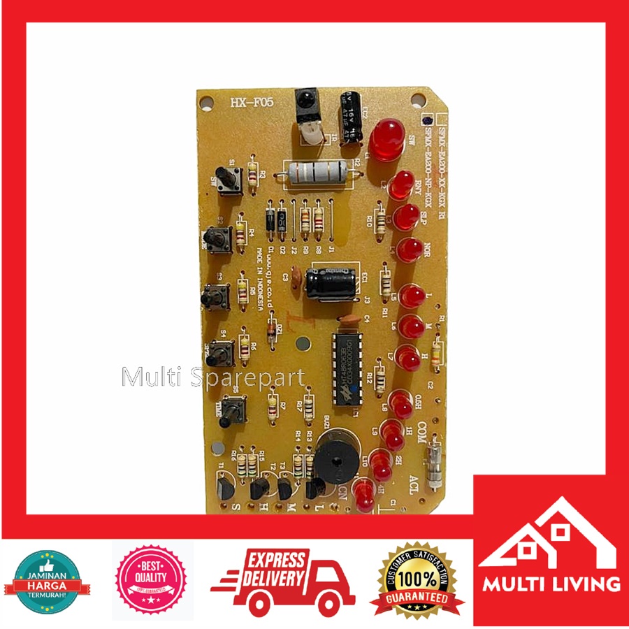 Modul PCB Kipas Angin Miyako TJR 101 - KAW 1689 RC