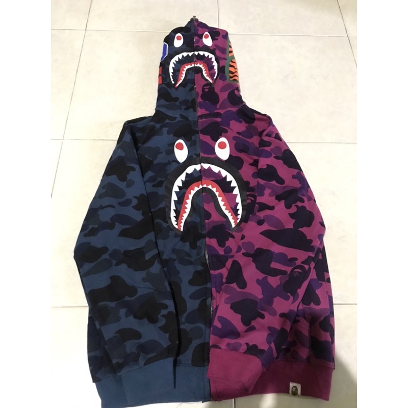Preloved Bap3 Shark Camo Jacket