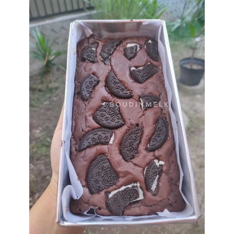 

Fudgy brownie oreo