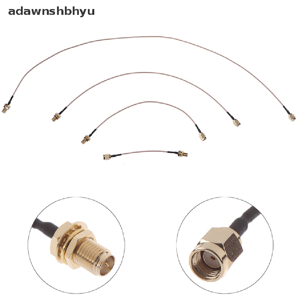 (Adawnshbhyu) Kabel Extension Router Wifi Rp Sma Male Rp-Sma Female